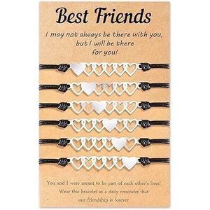 Friendship Gifts For Women Best Friend Bracelets Matching Heart Bracelet For